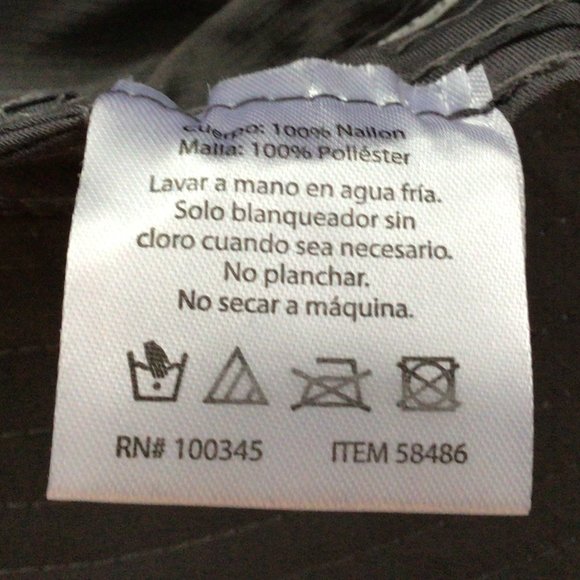 Gardenline - Unisex gray wide brim sun hat - Picture 7 of 7